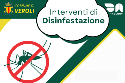 Interventi di disinfestazione