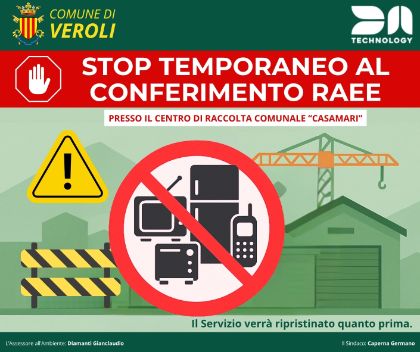 Sospensione temporanea conferimento Isola ecologica 
