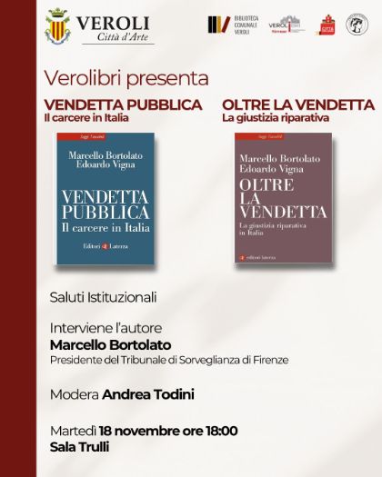 Verolibri: Presentazione con Marcello Bortolato 