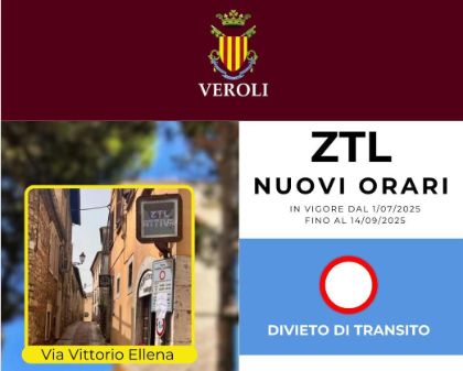 Nuovi orari ZTL Nuovi orari ZTL