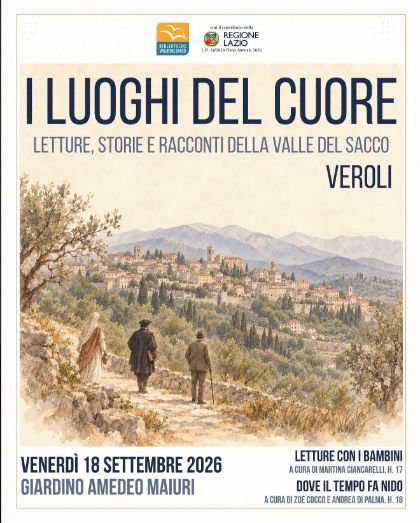 I luoghi del cuore - letture, storie e racconti della Valle del Sacco