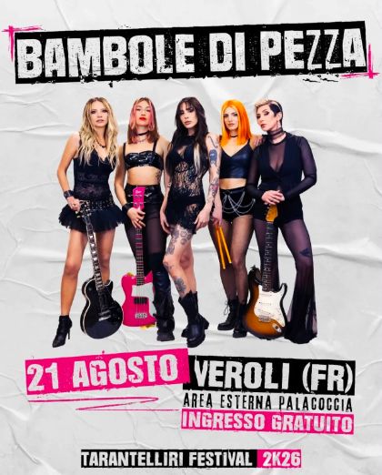 Tarantelliri Festival 2026 - Bambole di Pezza