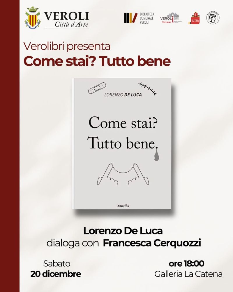 Presentazione libro - Come stai Tutto bene