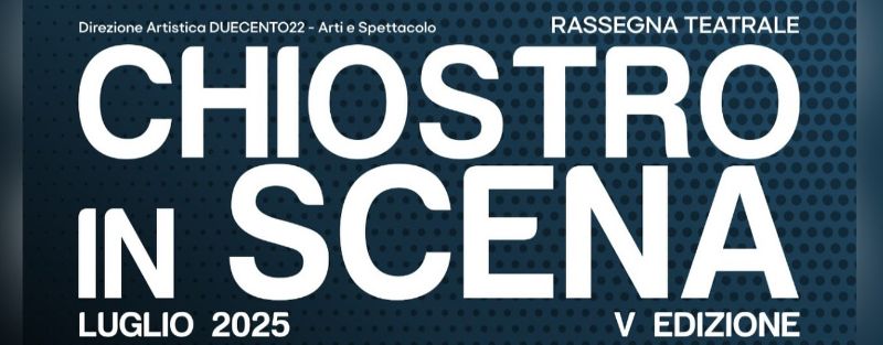 chiostro in scena