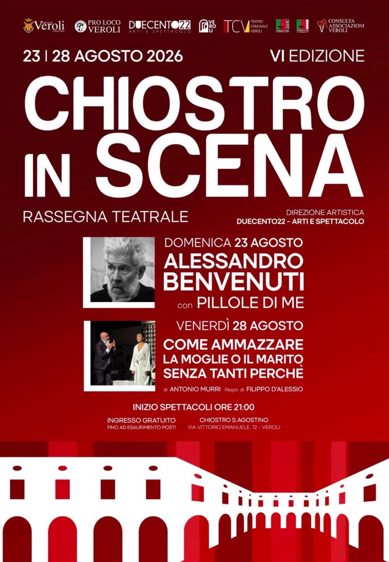 Chiostro in scena