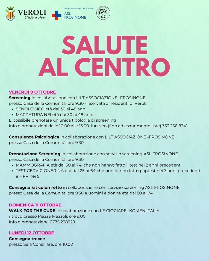 Salute al centro