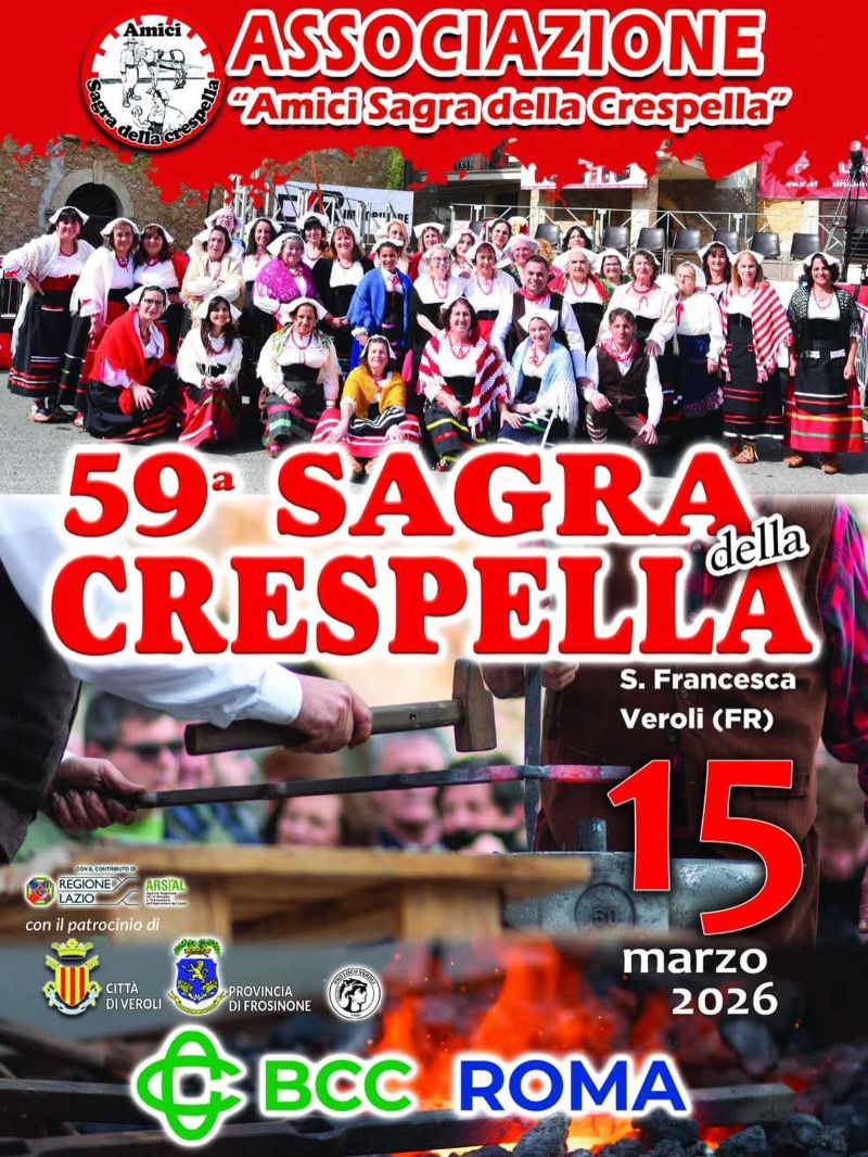 Sagra crespella 2026