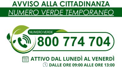 numero verde temporaneo numero verde temporaneo