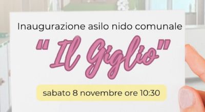 inaugurazione asilo nido giglio