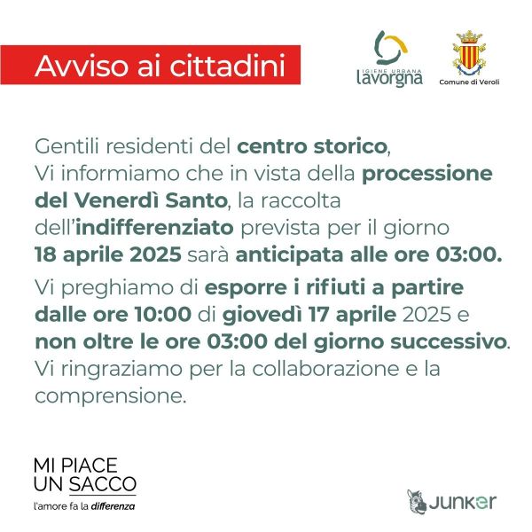 variazione raccolta differenziata