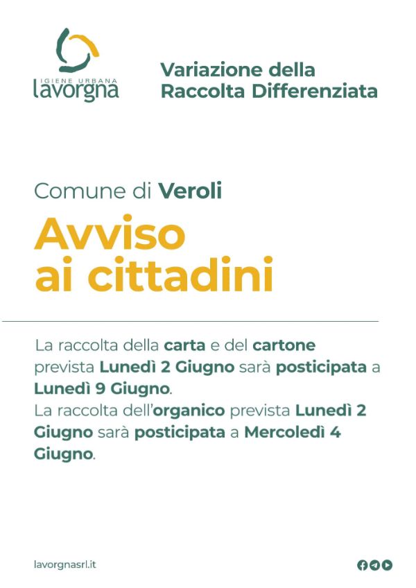 Variazione raccolta