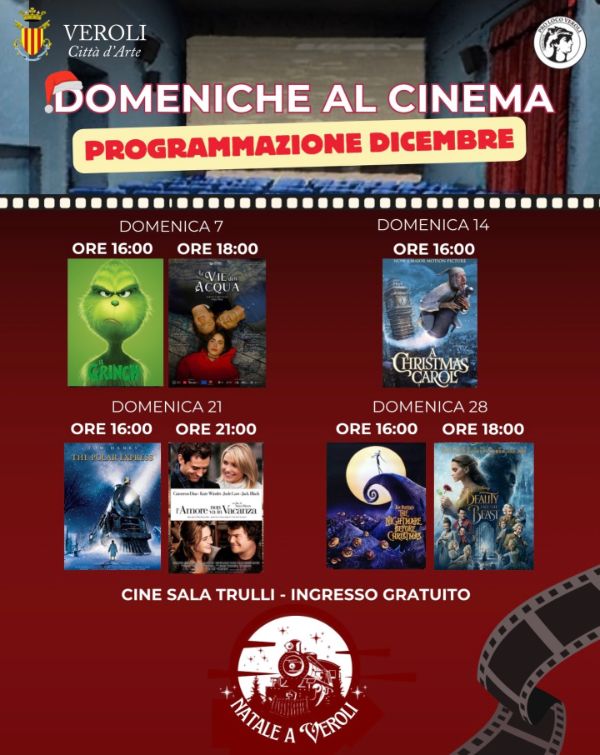 Domeniche al cinema Natale