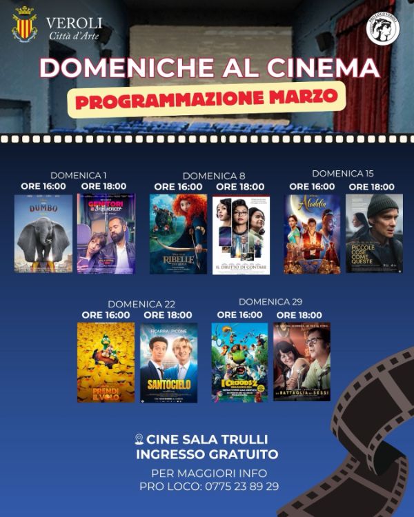 Programmazione marzo